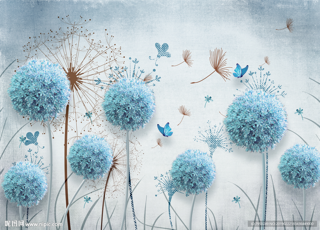 北欧现代简约背景墙