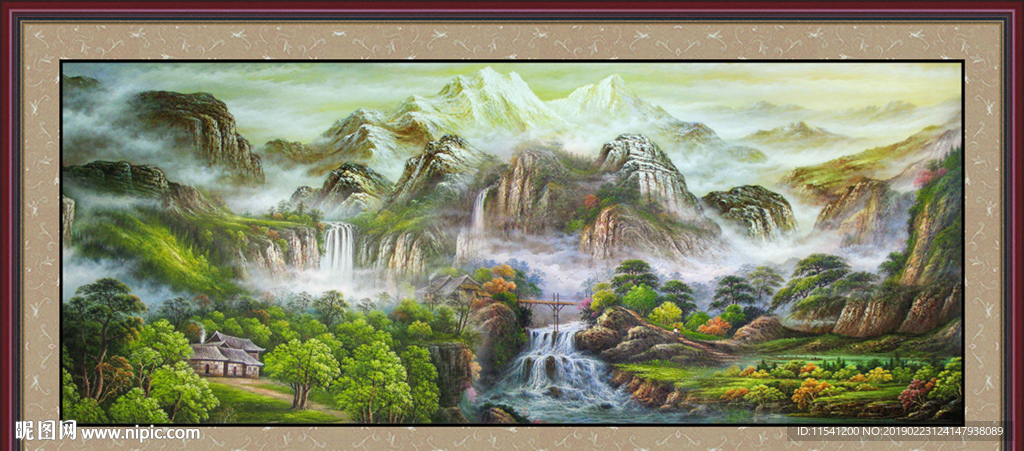 油画