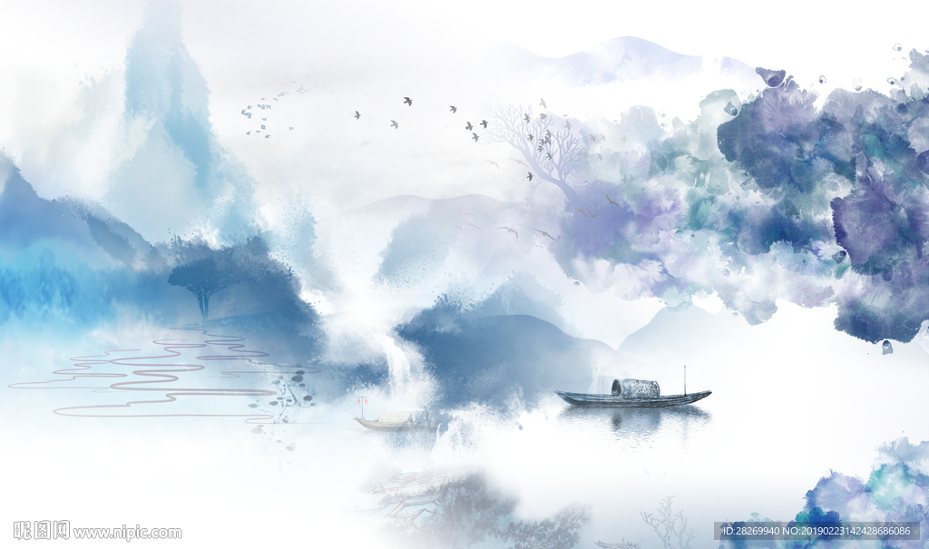 山水装饰画