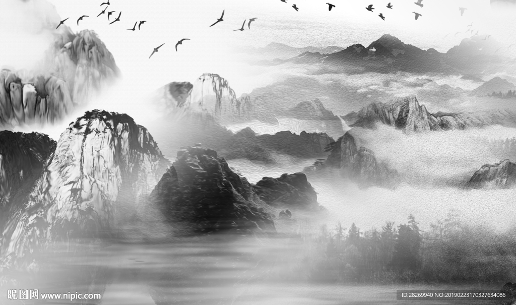 水墨山水