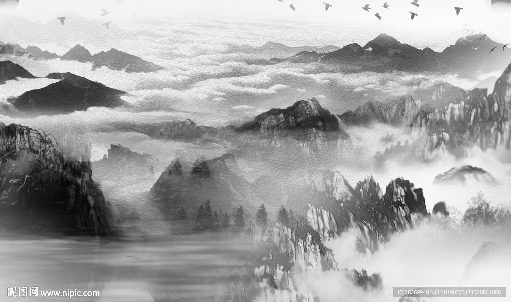 水墨画
