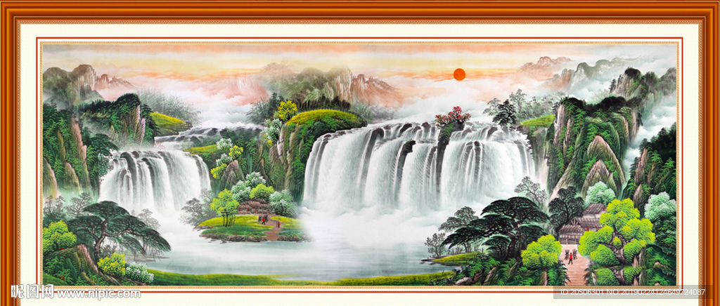 山水画