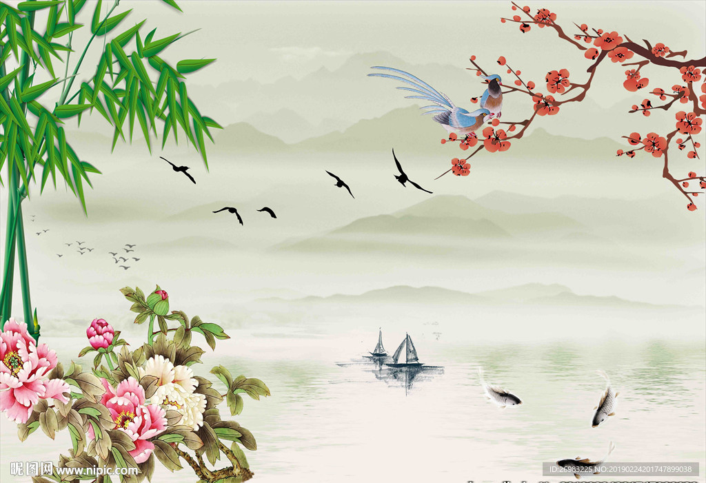 山水情