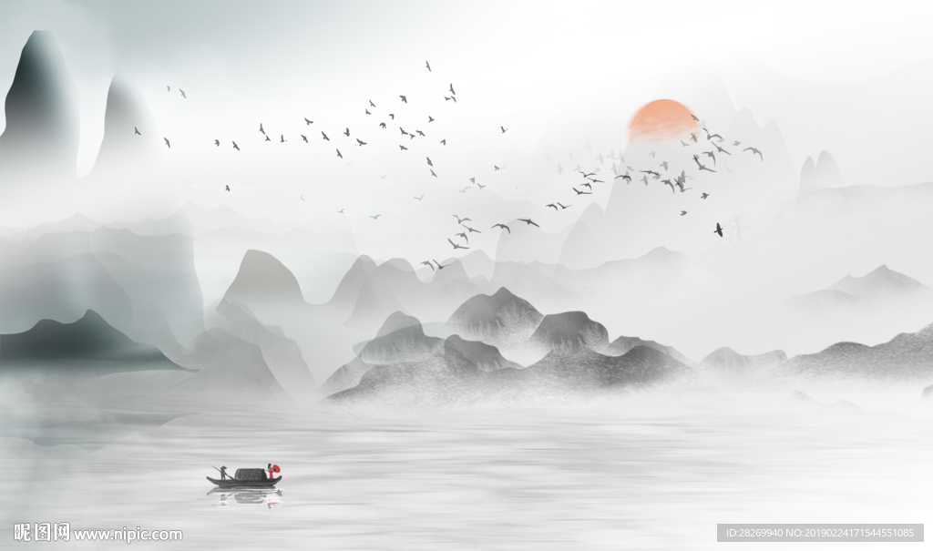 中国风背景墙
