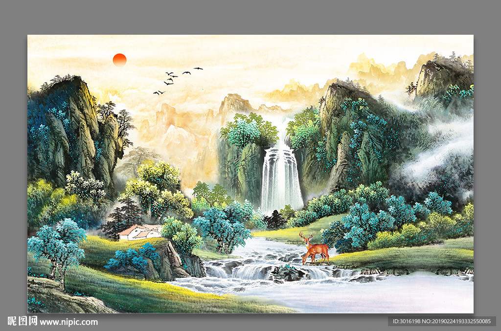 山水画
