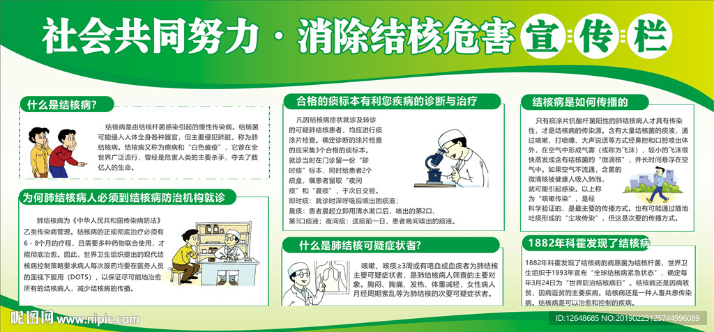 健康知识展板
