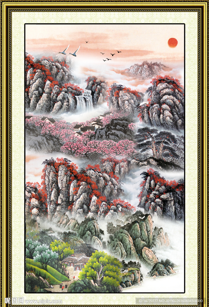 旭日东升