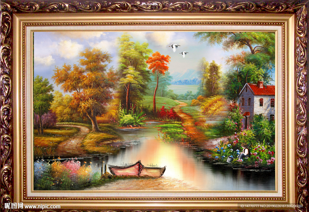 风景油画