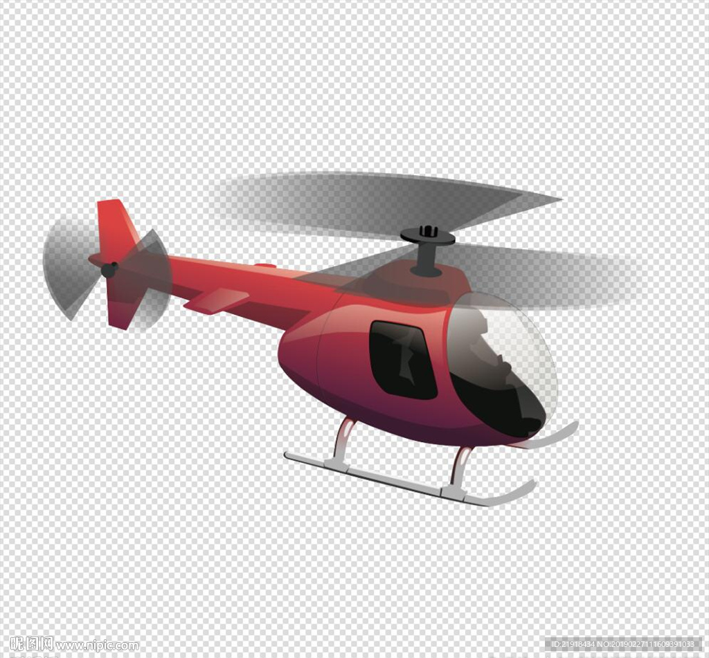 矢量仿真直升机素材