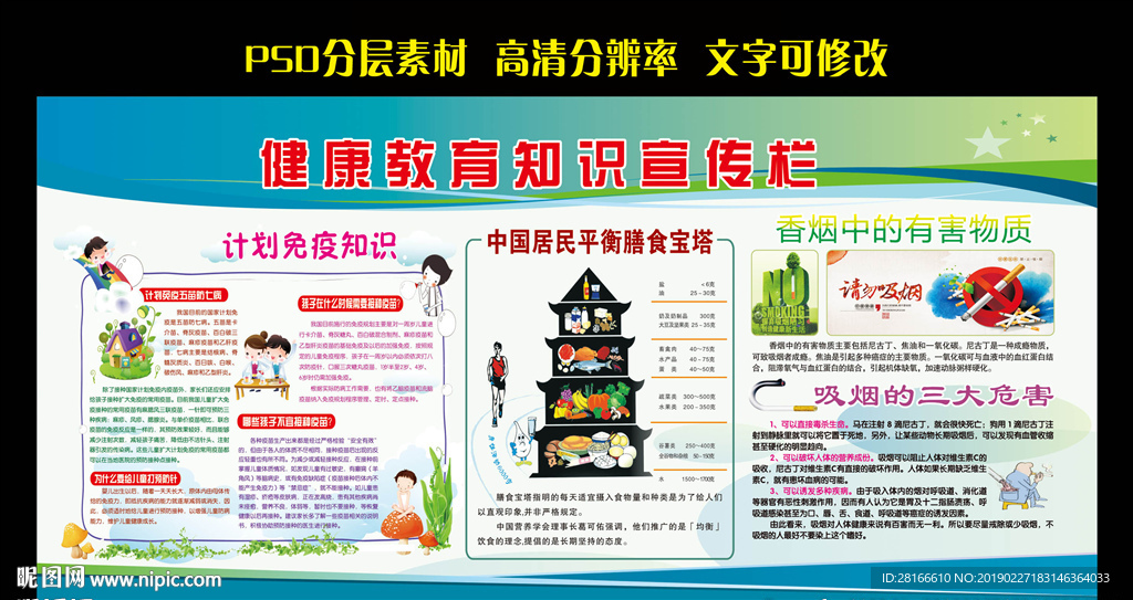 健康教育宣传栏