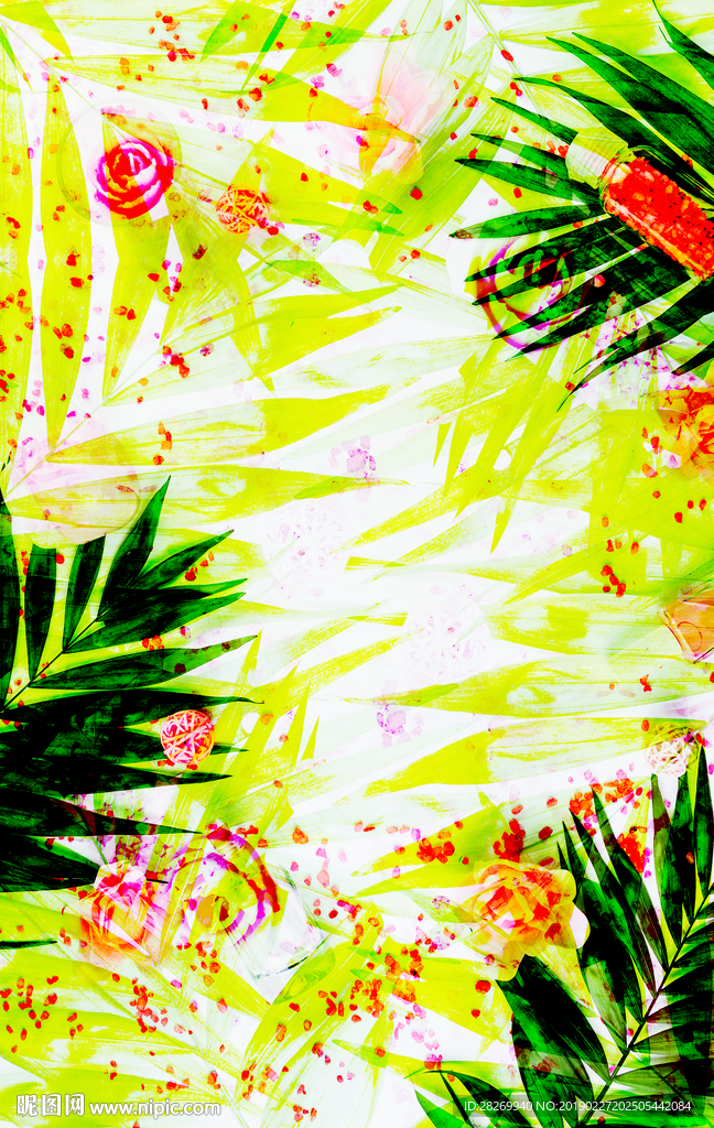 植物无框画
