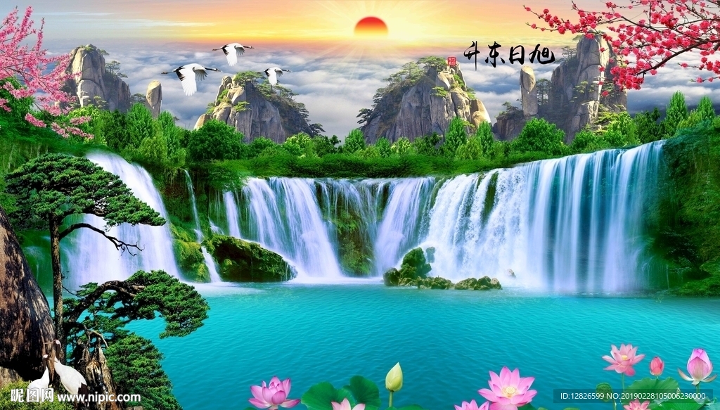 山水装饰画