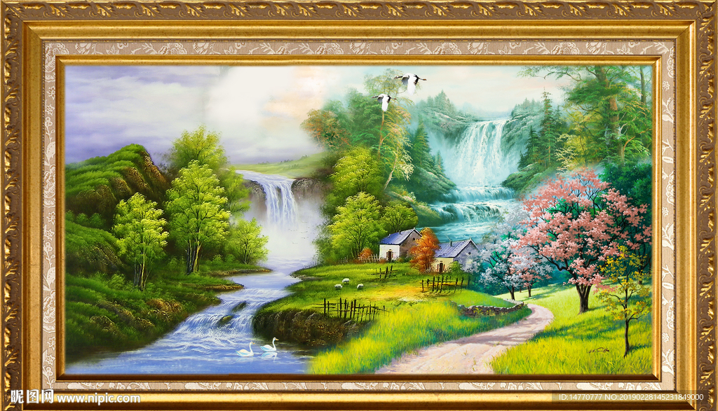 风景油画