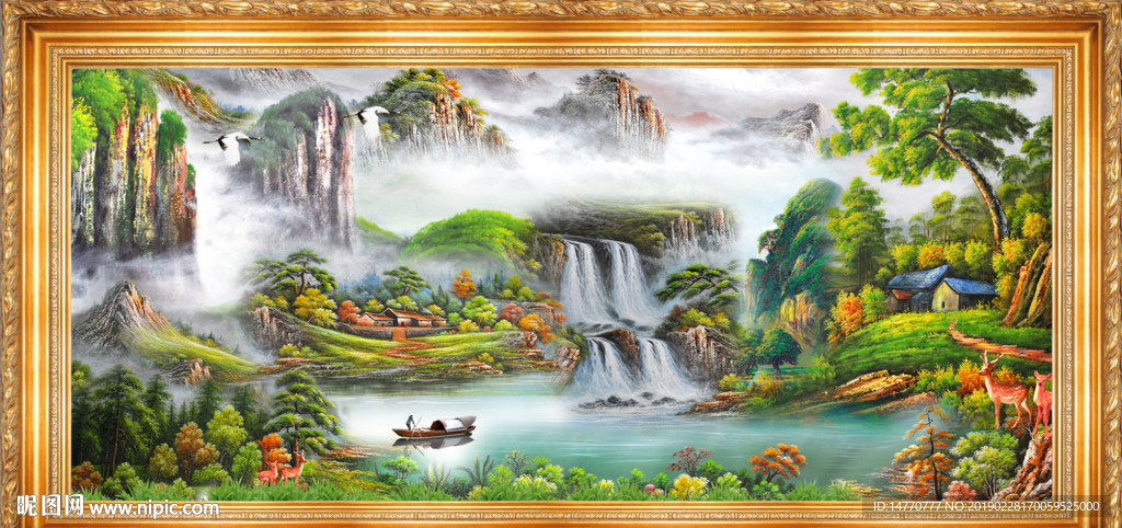 风景油画