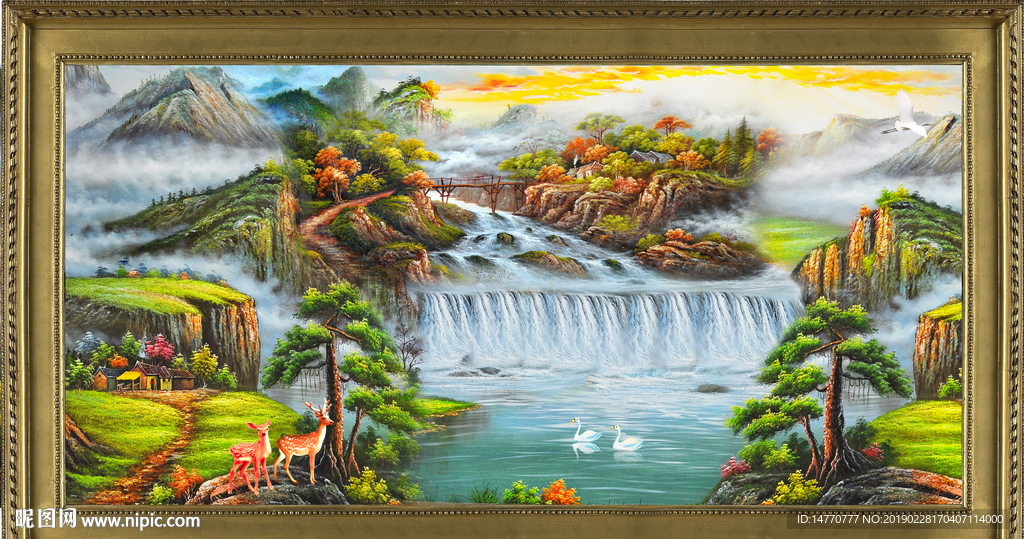 风景油画
