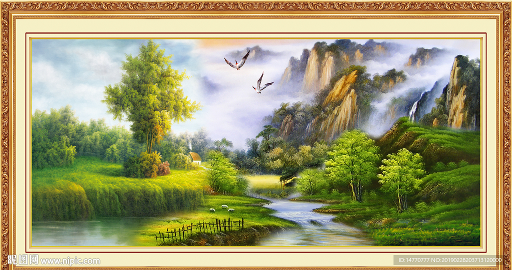 风景油画