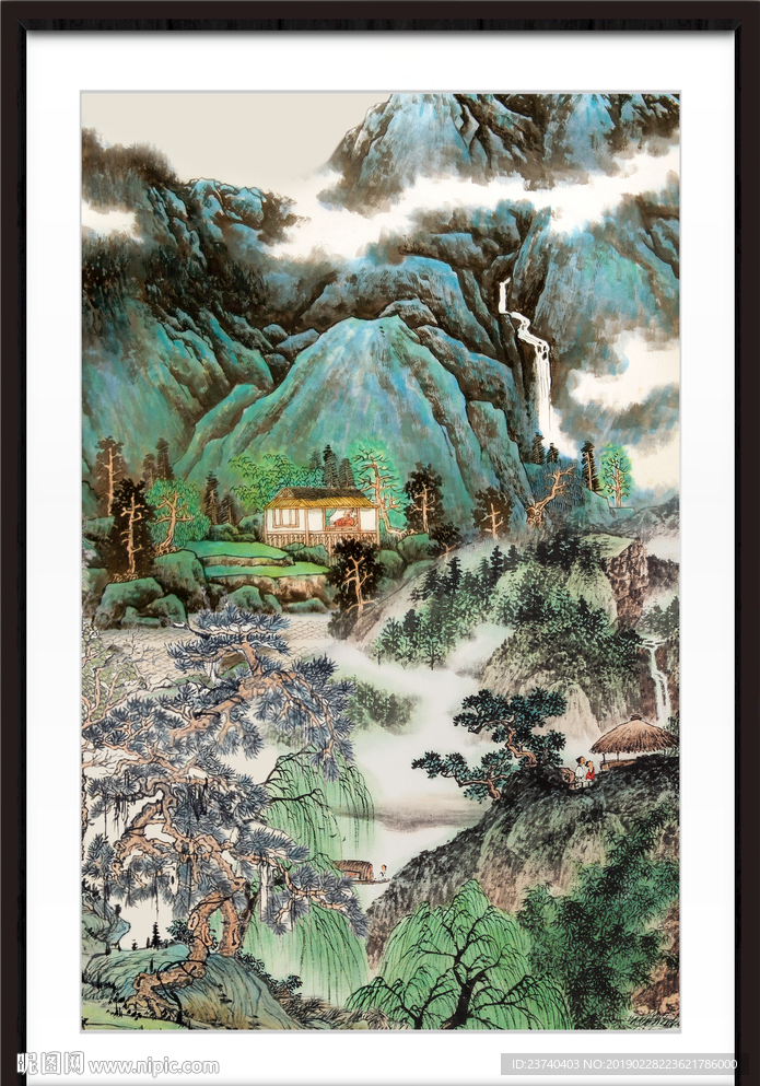 国画山水