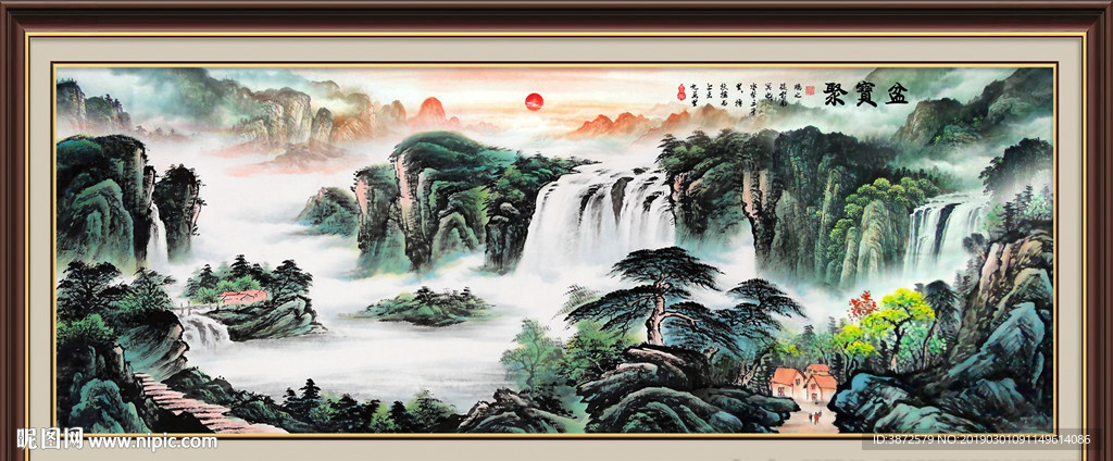 山水画