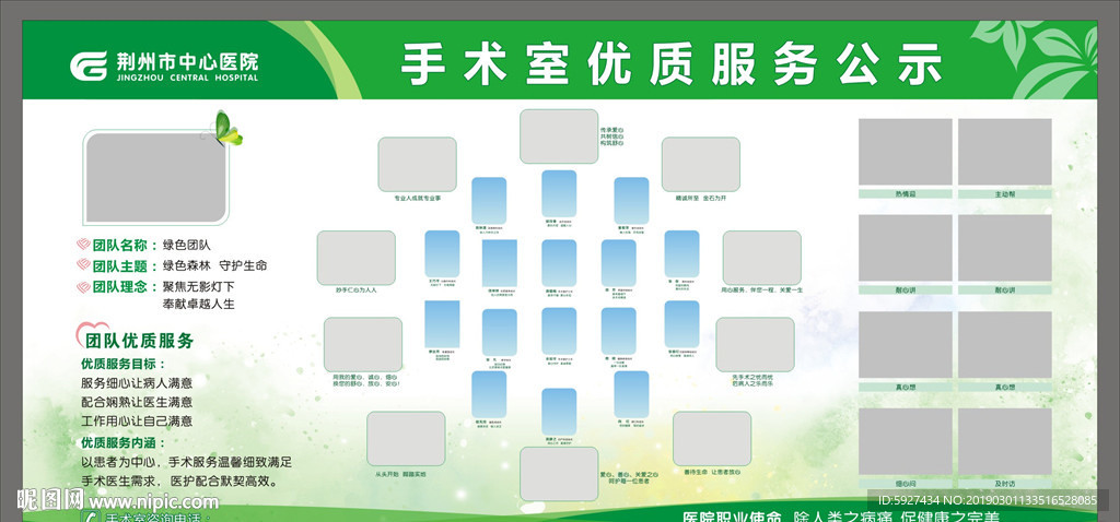 手术室优质服务公示