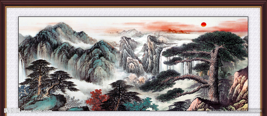 黄山迎客松
