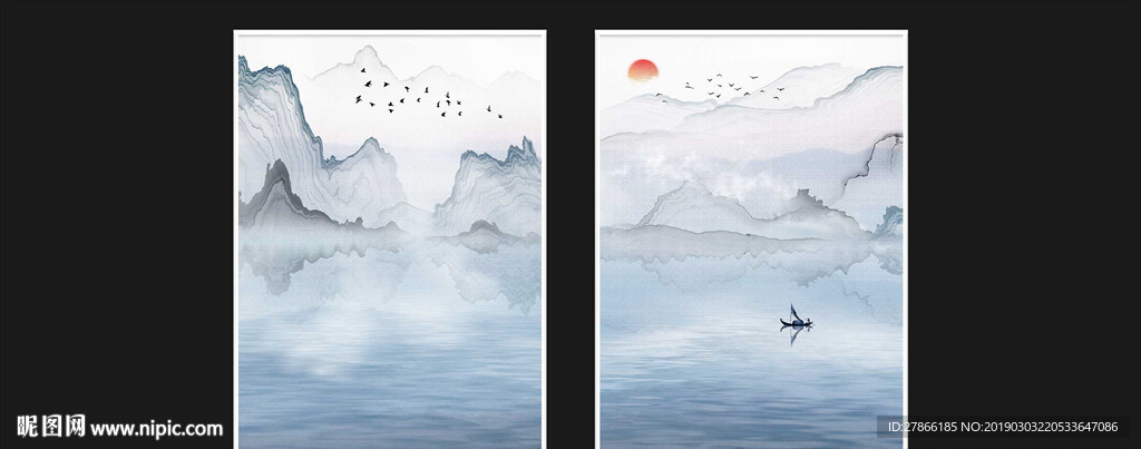 水墨装饰画