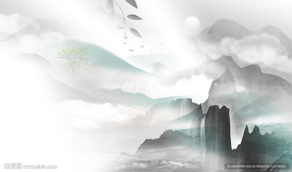 水墨画