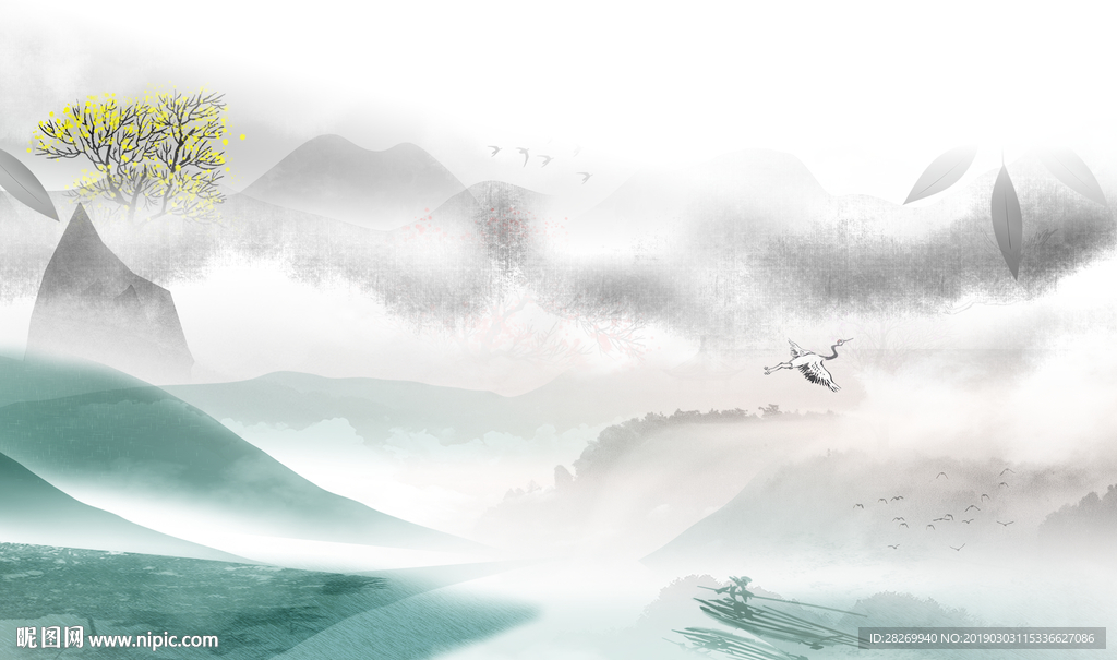 水墨画