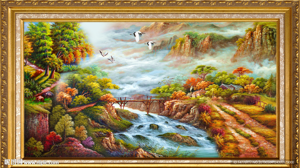 风景油画