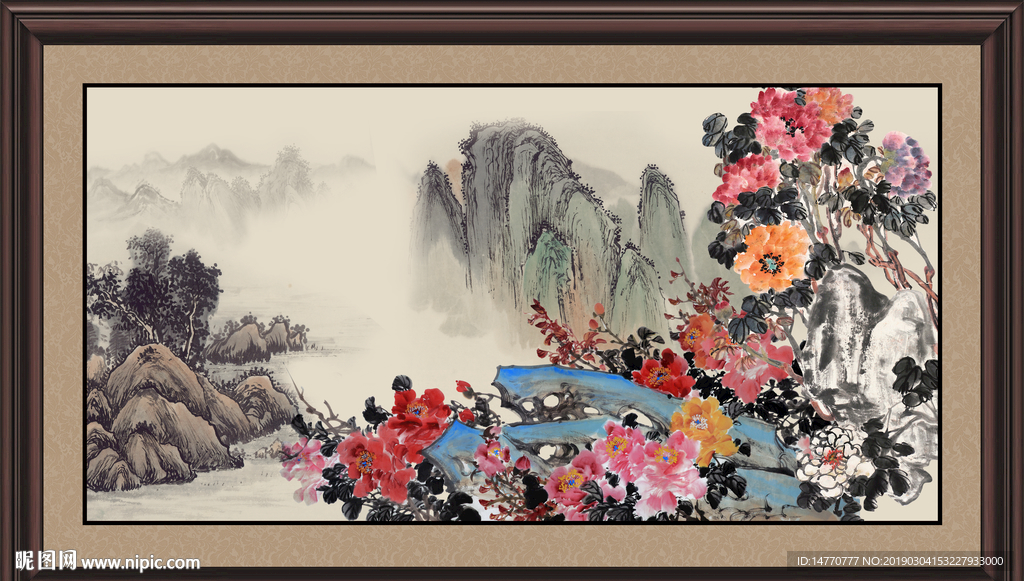 花开富贵图