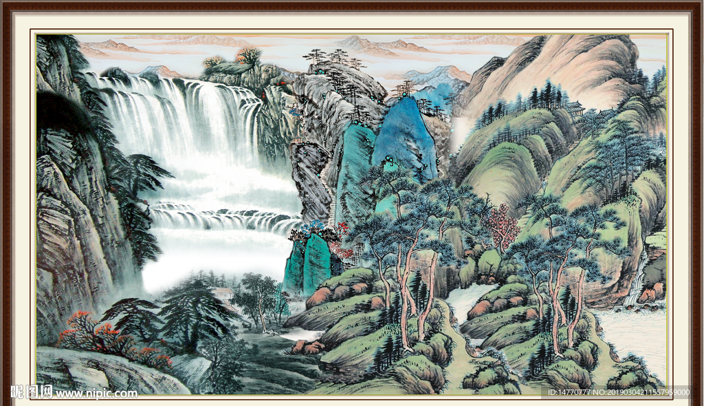 国画山水