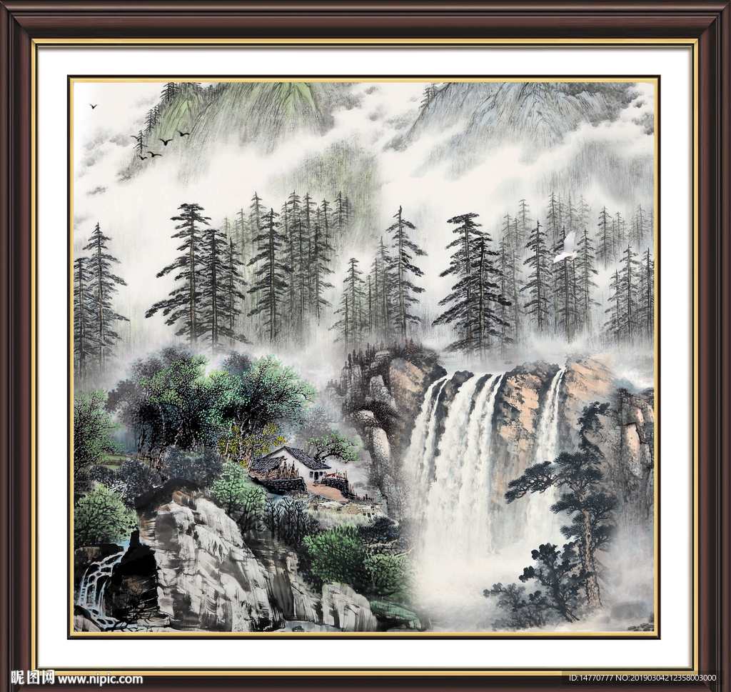国画山水