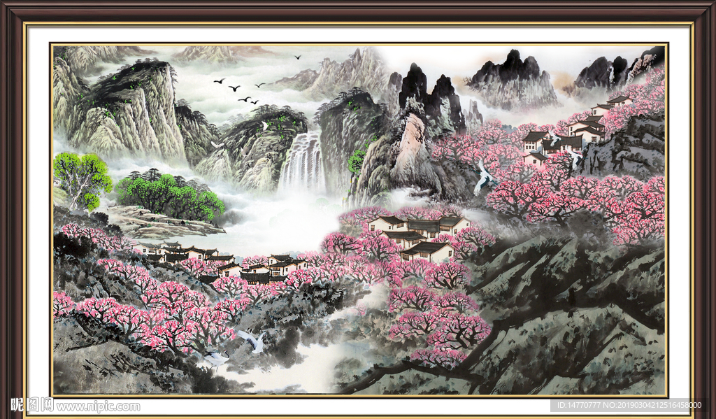 国画山水