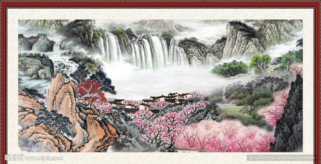 山水国画