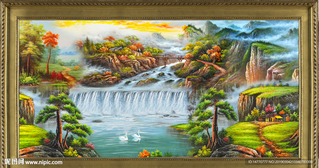 风景油画