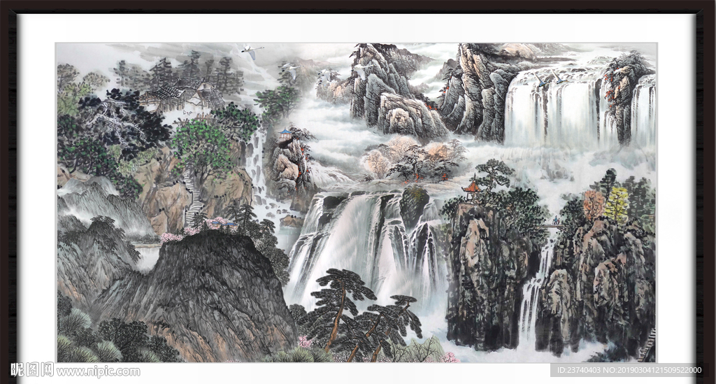 山水国画