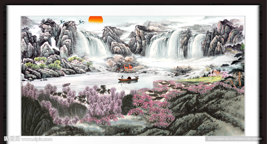 国画山水