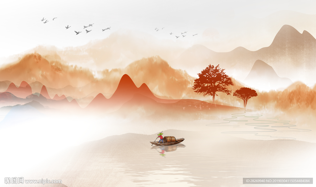 中国风背景墙