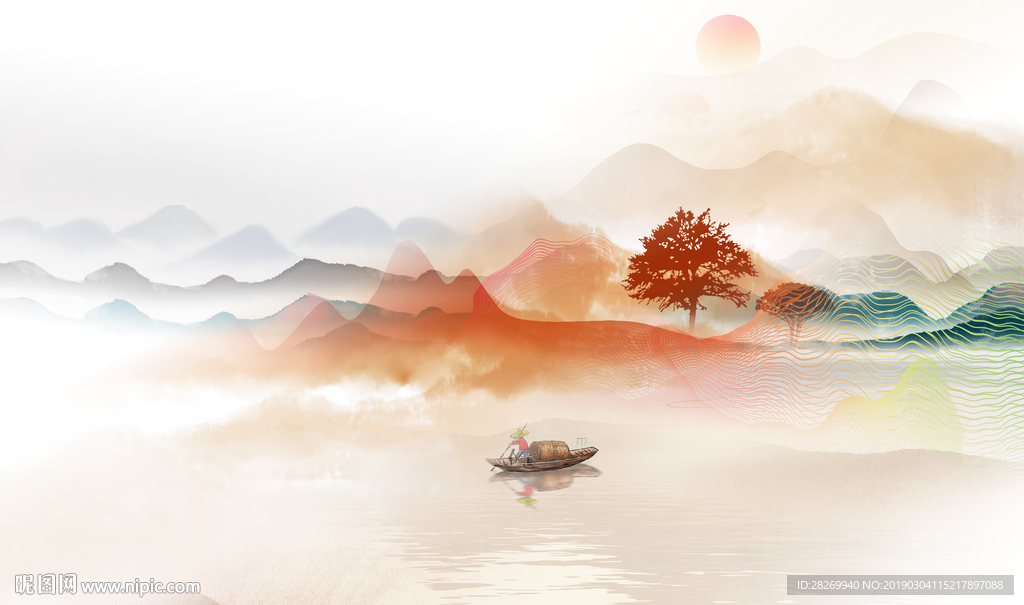 中国风背景墙