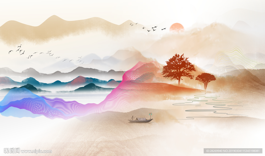 水墨画