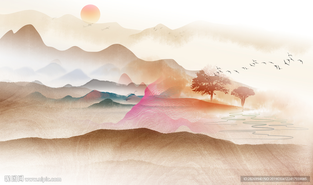水墨画