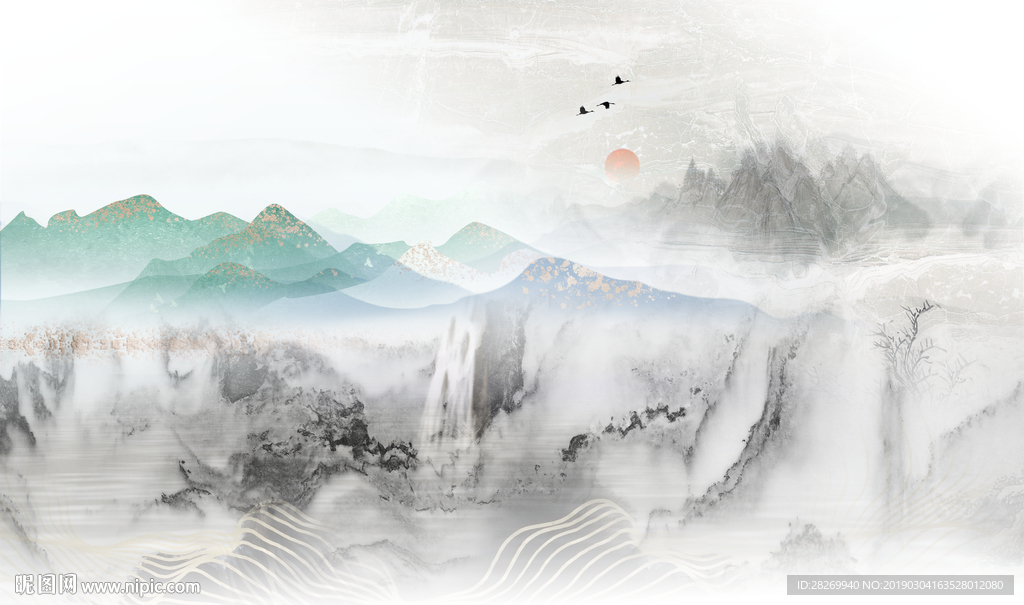 中式山水