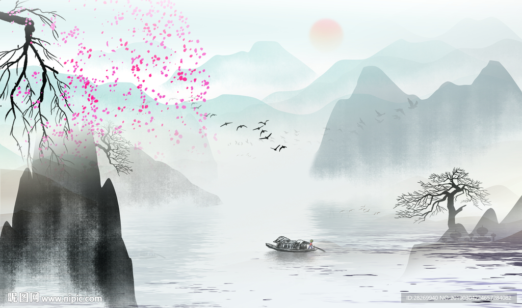 山水画