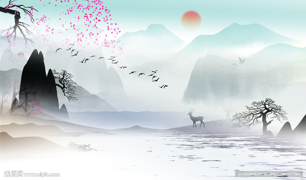 山水画