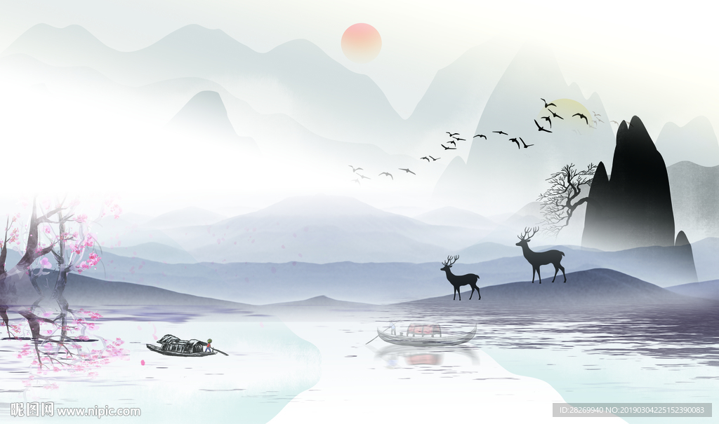 山水画