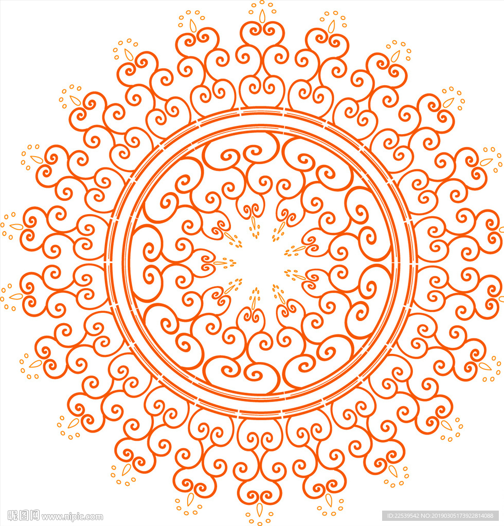 太阳花纹