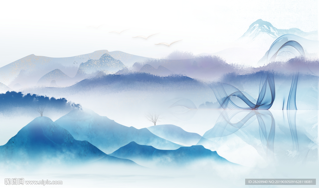水墨山水