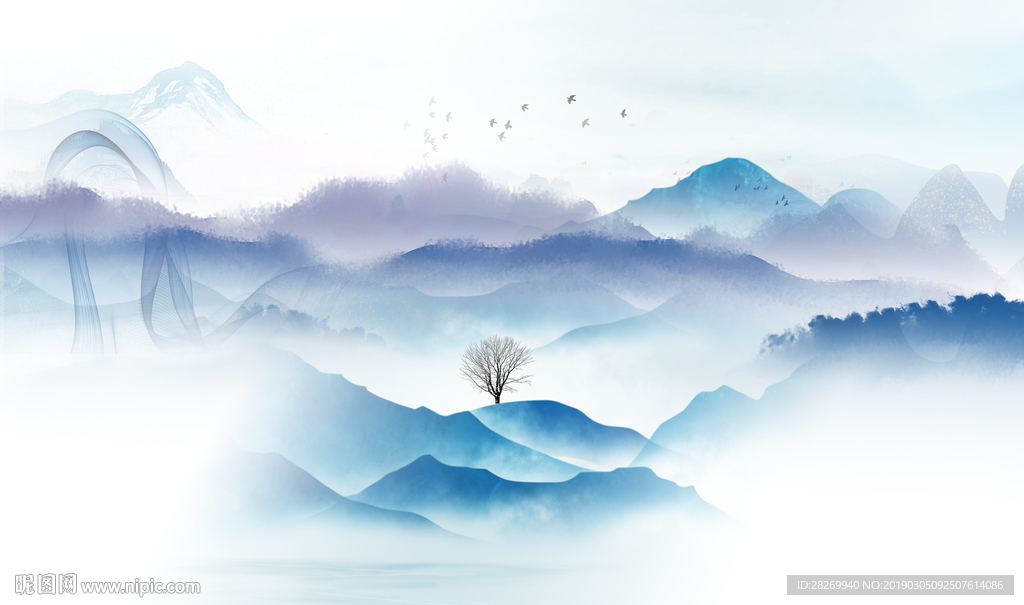 水墨画