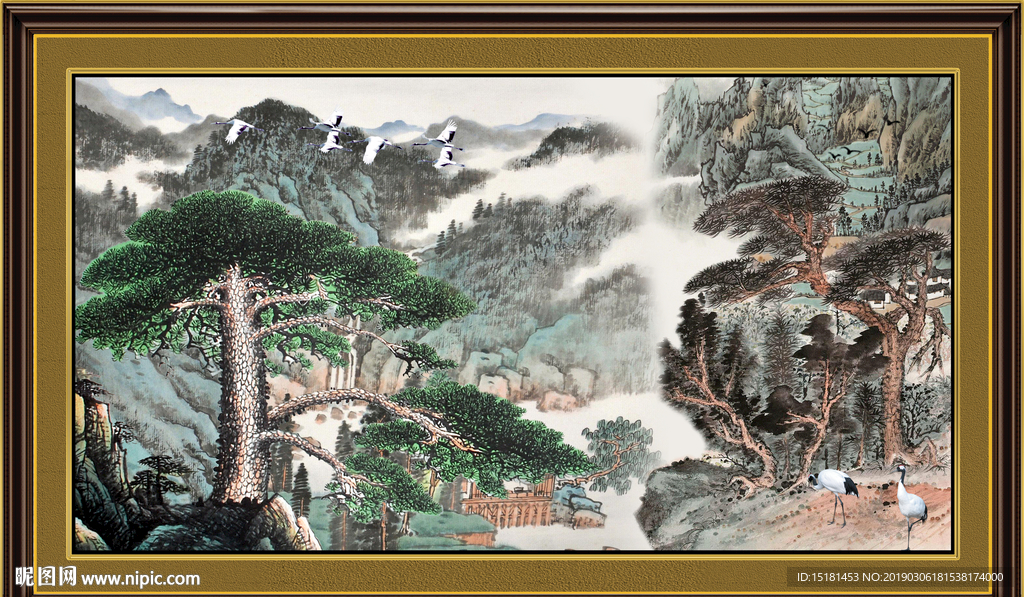 迎客松