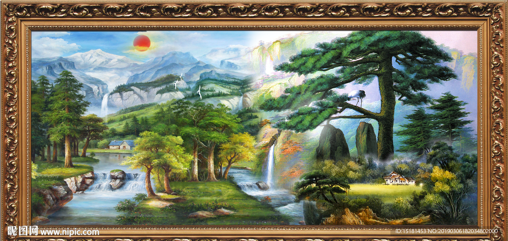 油画
