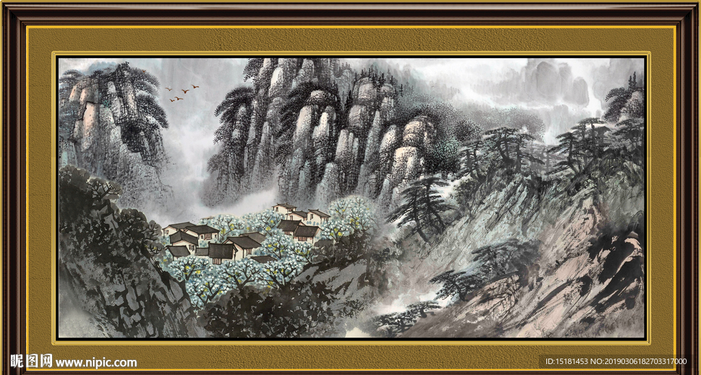 国画山水